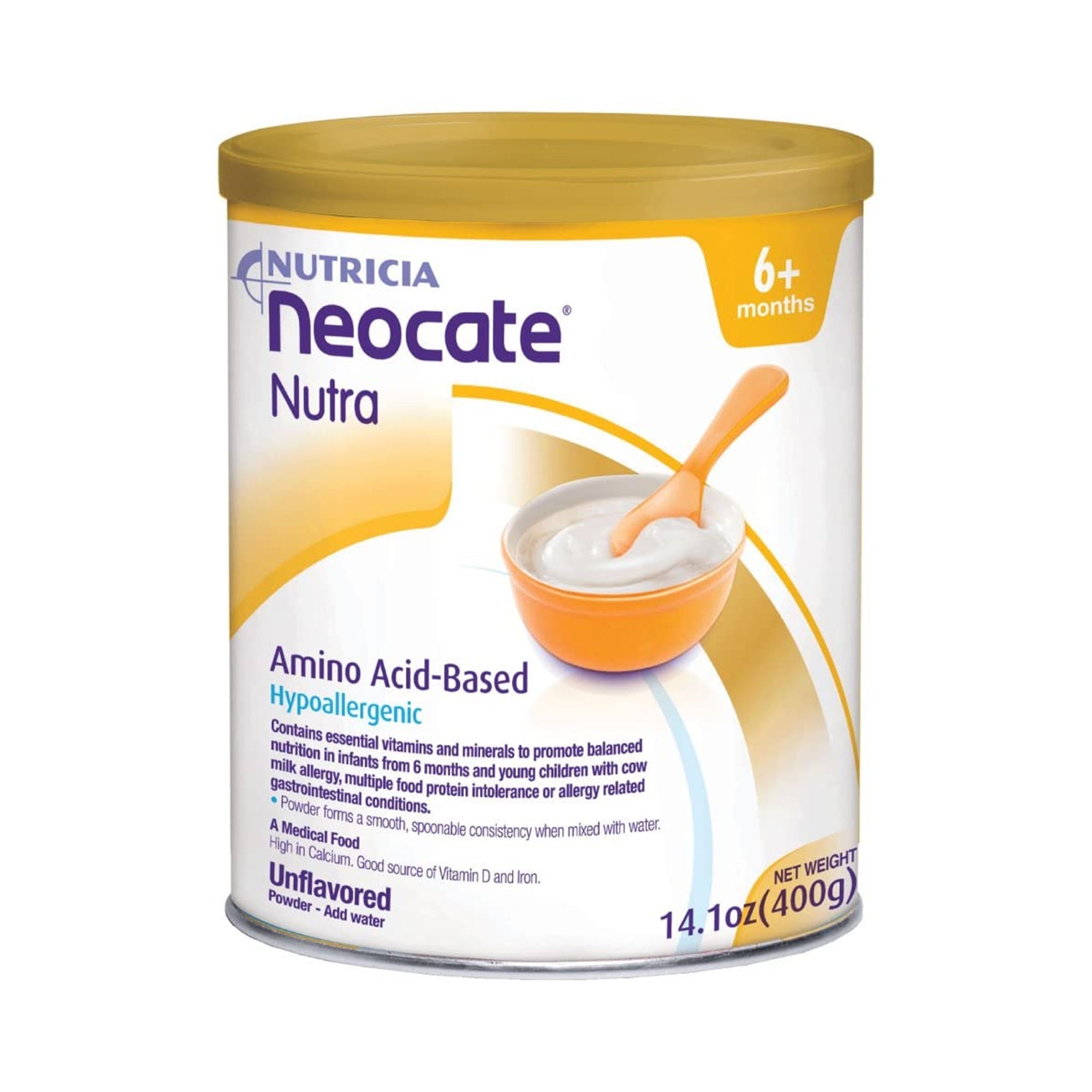 Nutricia North America Neocate Nutra Amino Acid–Based Medical Food, 14.1-ounce carton (4/CS) 