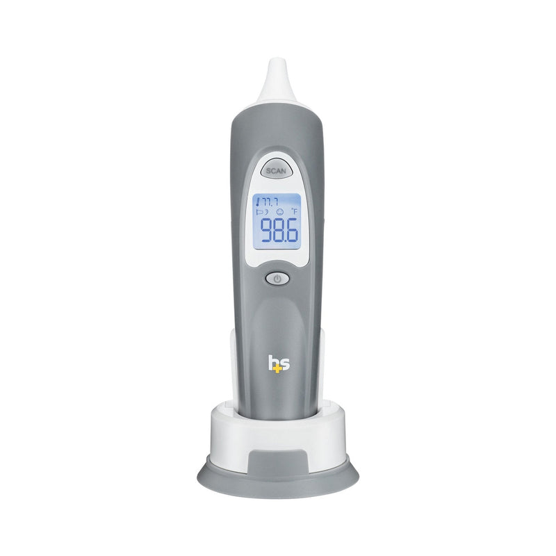 Mabis Healthcare HealthSmart Standard Instant Read Infrared Digital Ear Thermometer 
