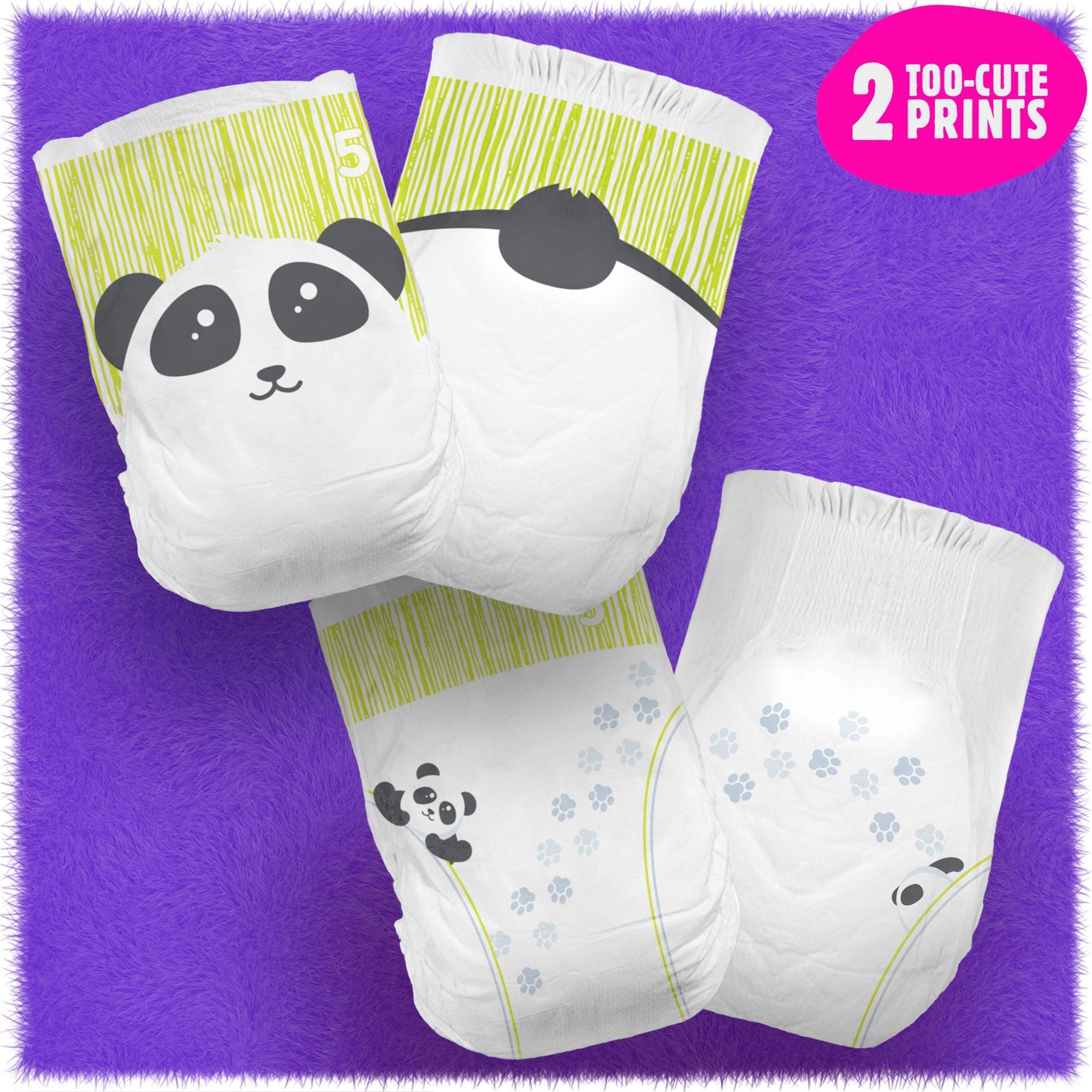 First Quality Products LLC Cuties Premium Diaper, Size 5 (4/CS) 