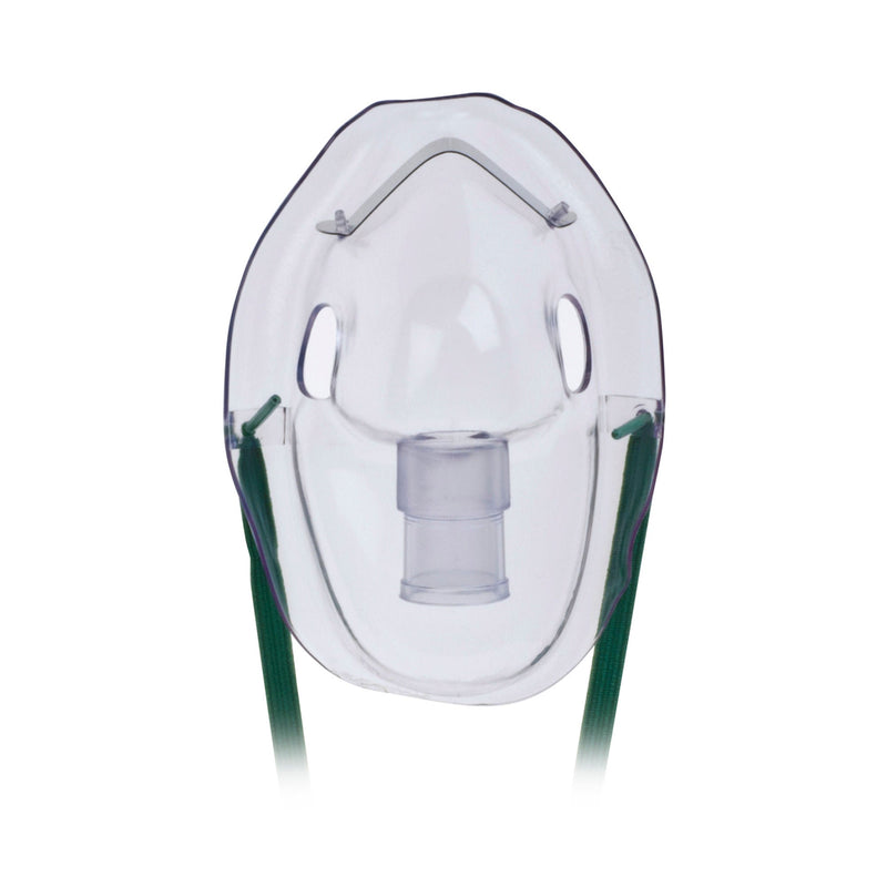Medline Aerosol Mask Hudson RCI Elongated Style Adult One Size Fits Most Adjustable Head Strap / Nose Clip (HUD1083 / CS)