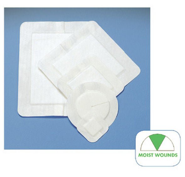 Vascular Access Dressing Covaderm Plus V.A.D. Fabric 4 X 4 Inch Sterile (Case)