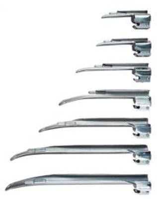 Laryngoscope Blade Airlife Miller Type Conventional Light Universal NonSterile 