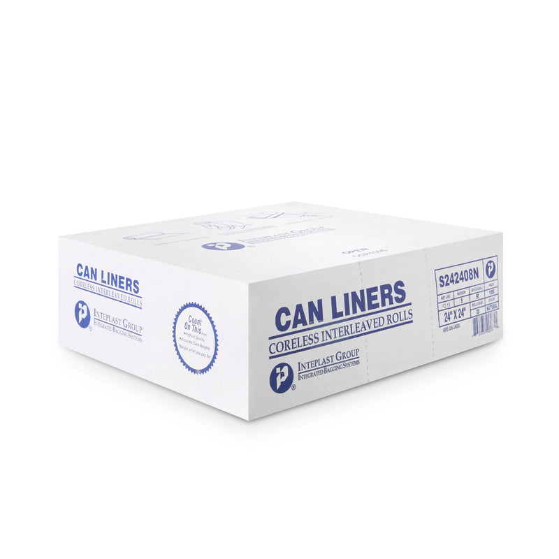 McKesson Light Duty Clear Trash Bag, 10 gal, 8 Mic Gauge (Case of 1000)
