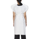 McKesson Brand McKesson Patient Exam Gown, One Size Fits Most, White (50/CS) 