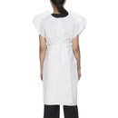 McKesson Brand McKesson Patient Exam Gown, One Size Fits Most, White (50/CS)