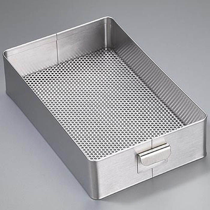 Sterilzation Tray Stainless Steel 2 X 6-1/2 X 10 Inch 