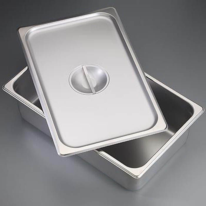 Sterilizing Tray Stainless Steel 2-1/2 X 12-3/8 X 20-3/4 Inch (Case)