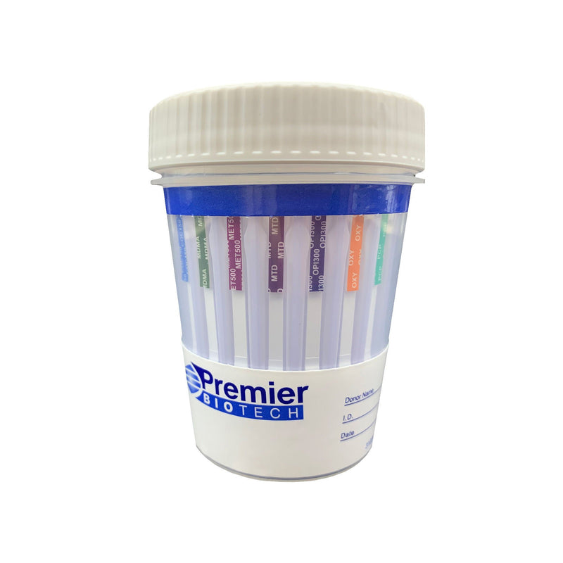 Premier Bio-Cup 12-Drug Panel Drugs of Abuse Test (Box of 5)