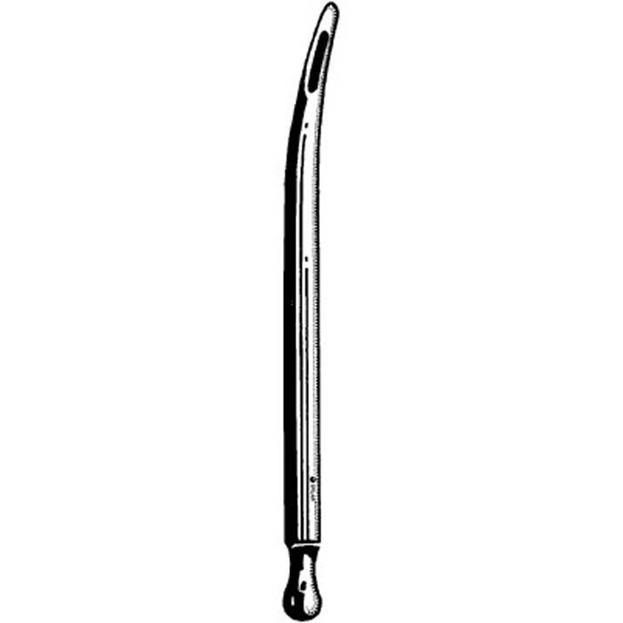 Urological Dilator Catheter Sklar 18 Fr. Walther 5-1/4 Inch Length Chrome NonSterile 