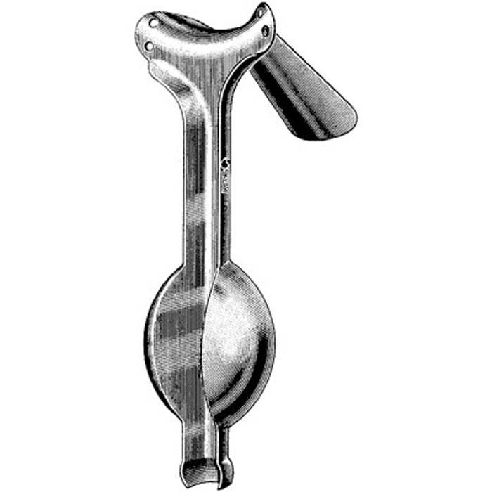 Vaginal Speculum Sklar Berlind-Auvard NonSterile OR Grade Stainless Steel Narrow Single-ended Angled 90° Weighted 2.5 lbs. Reusable Without Light Source Capability