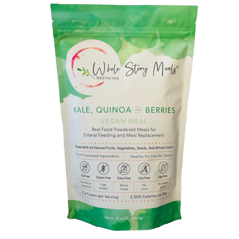 Whole Story Meals Oral Supplement Whole Story Meals Kale Quinoa Berry Flavor Powder 16 oz. Pouch (30/CS) 