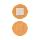 Curad Round Tan Adhesive Spot Bandage, 7/8 Inch (12/CS)
