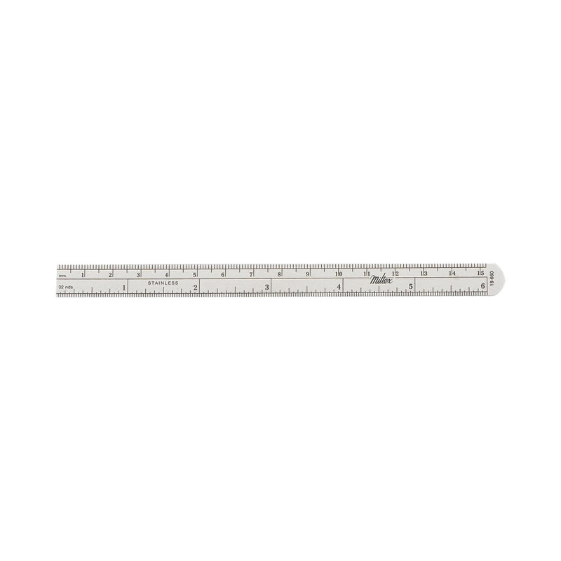 Integra Lifesciences Ruler Stainless Steel 1/2 X 6 Inch Length 