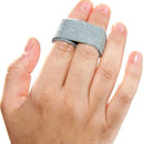 Finger Wrap Splint 3pp Buddy Loops Adult One Size Fits Most Hook and Loop Strap Closure Finger Gray (Box of 25)