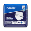 Attends Bariatric Ultimate Absorbent Underwear, 3X-Large (Case of 40)