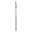 Brazos Twisted Oak Trekker Handcrafted Walking Stick, Red, 55-Inch (Each)