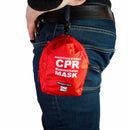 CPR Face Mask with Case One Way Valve Single Use (Each)