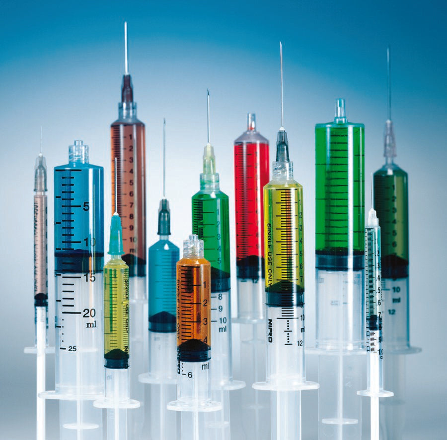 Standard Tuberculin Syringe with Needle Nipro 1 mL 1/2 Inch 27 Gauge NonSafety Regular Wall 