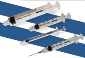 General Purpose Syringe Nipro 5 mL Luer Slip Tip Without Safety