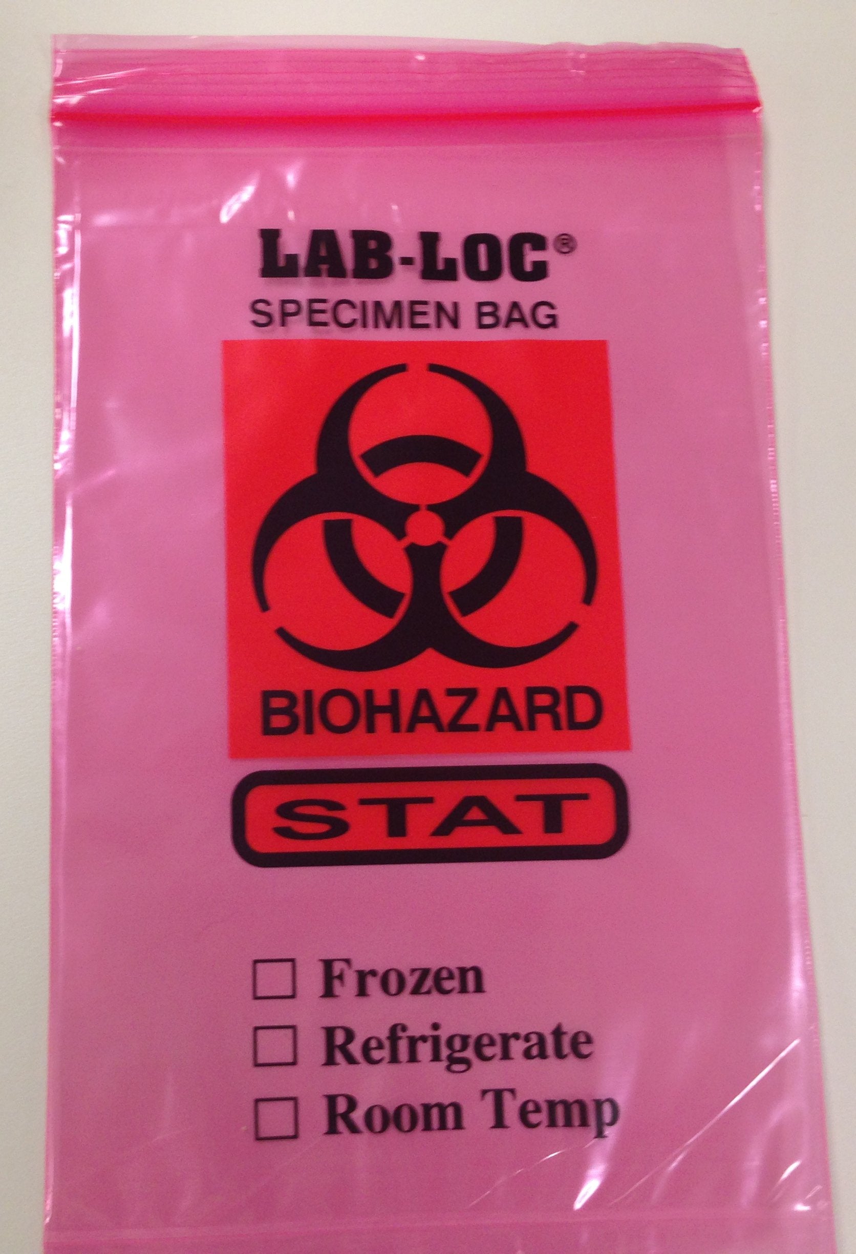 Elkay Plastics Seal-N-Rip Specimen Transport Bag with Document Pouch (1000/CS) 