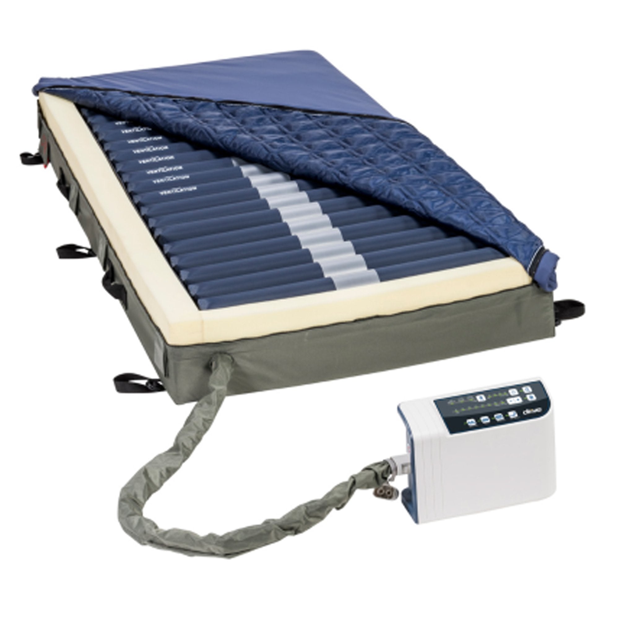 Bed Mattress PreserveTech Med-Aire Edge Alternating Pressure 8 H X 36 W X 80 L Inch (Each)