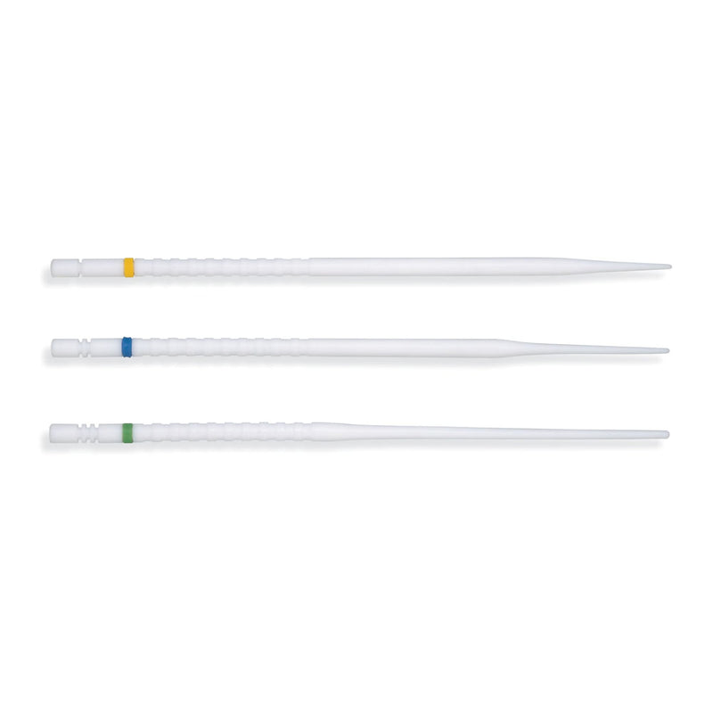 Cervical Dilator Set OS Locator 1.75 to 3.8 mm / Canal Finder 4.5 cm / Fundus 8.5 cm OS Locator 2.3 cm / Canal Finder 4.5 cm / Fundus 8.5 cm Teflon NonSterile 