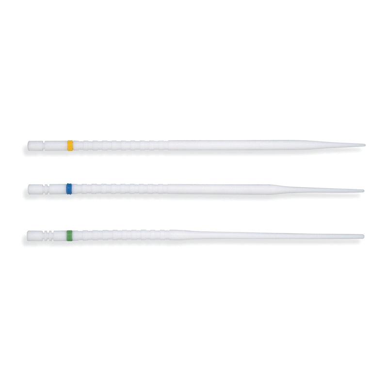 Cervical Dilator Set OS Locator 1.75 to 3.8 mm / Canal Finder 4.5 cm / Fundus 8.5 cm OS Locator 2.3 cm / Canal Finder 4.5 cm / Fundus 8.5 cm Teflon NonSterile 