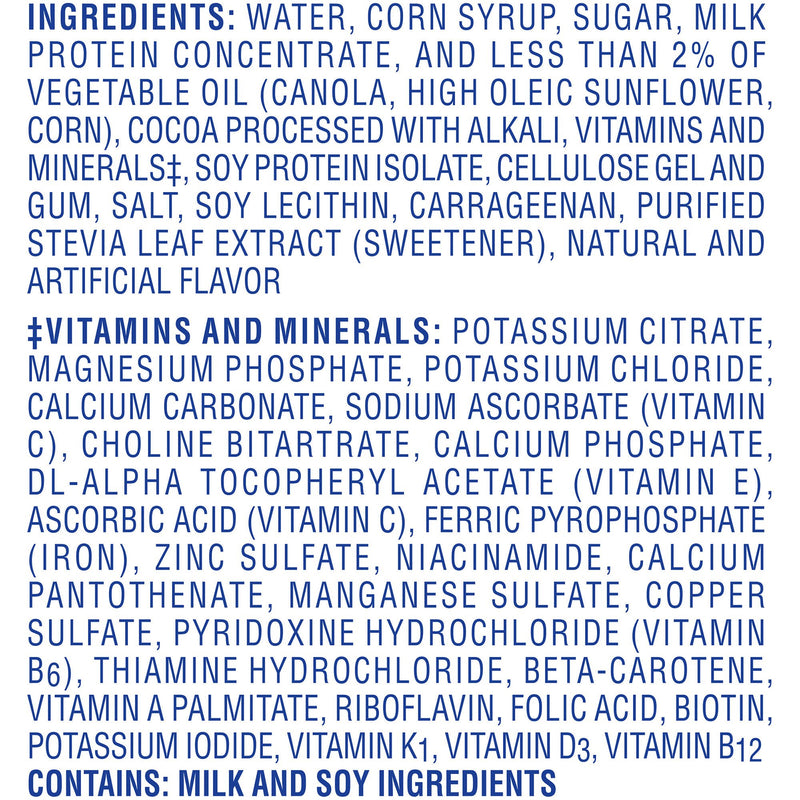 Carnation Breakfast Essentials Chocolate Nutritional Drink, 8-ounce bottle