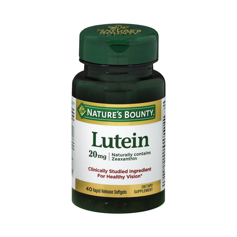 US Nutrition Nature's Bounty Lutein Eye Vitamin Supplement 
