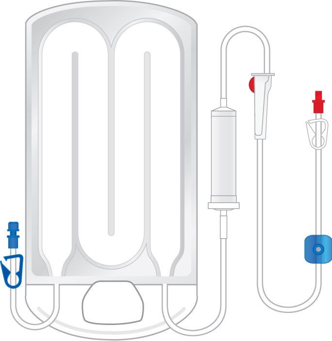 Fluid Warming Set Ranger Pump 1 Port 9,000 mL / Hr Drip Rate Without Filter 30 Inch Tubing Blood / Solution (Case of 10)