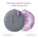 frida mom Perineal Cooling Comfort Cushion, Auto-Inflating Doughnut Pillow (2/CS) 