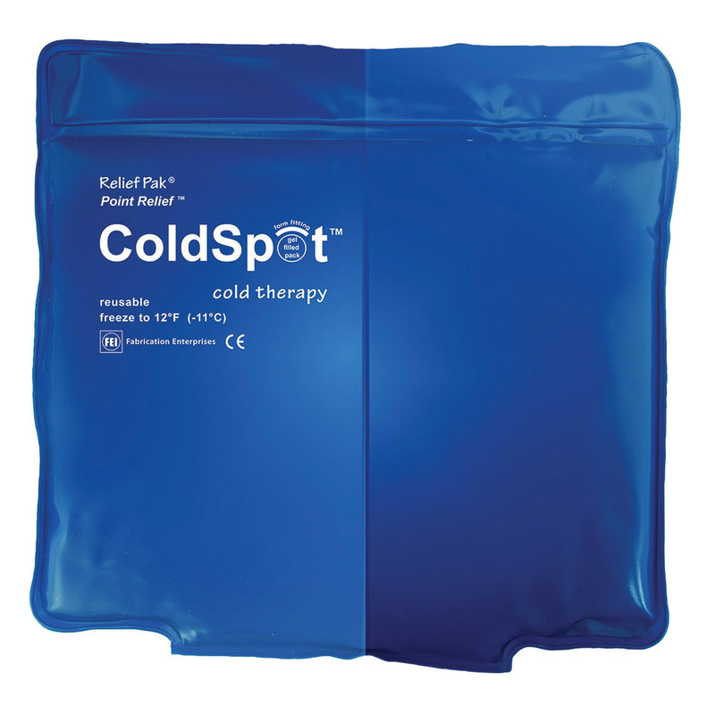Fabrication Enterprises Relief Pak ColdSpot Blue Vinyl Pack, Quarter Size 
