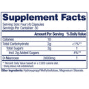 AZO D-Mannose Capsules for Urinary Tract Health (Bottle of 120)