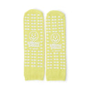 Principle Business Enterprises Pillow Paws Risk Alert Terries Slipper Socks, Extra Large, Pale Yellow (48/CS) 