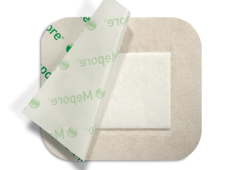 Island Dressing Mepore Pro 3-1/2 X 10 Inch Rectangle Sterile Film Backing (Case of 210)
