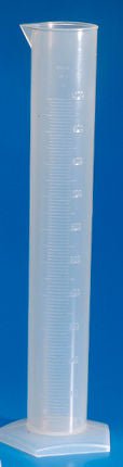 Graduated Cylinder Pentagonal Base Polypropylene 1,000 mL (32 oz.) (Each)