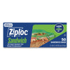 Reclosable Bag Ziploc 5-7/8 X 6-1/2 Inch Plastic Clear Zipper Closure (Case of 600)
