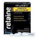 OCuSOFT Retaine MGD Complete Dry Eye Relief Lubricant Eye Drops (Box of 30)