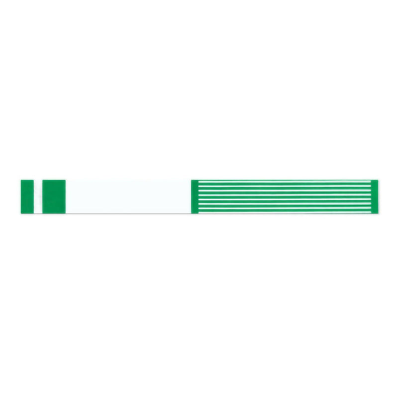 ShortStay Identification Band, 12 – 13 Inch, Green (Box of 1000)