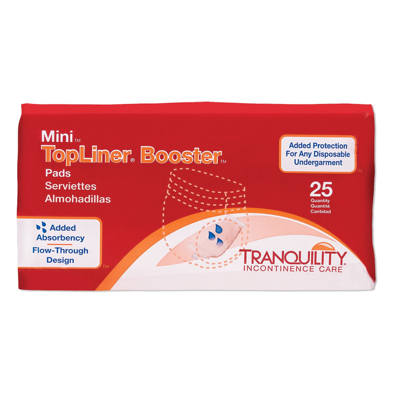 Principle Business Enterprises TopLiner Mini Incontinence Booster Pad, 2.75 x 10.5 Inch (8/CS) 