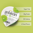 Medtrition/National Nutrition Oral Supplement Gelatein Lime Flavor Gel 4 oz. Cup (36/CS) 