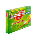 Zyrtec Children's Allergy Orally Dissolve Tabs, Citrus Flavor (Carton of 12)