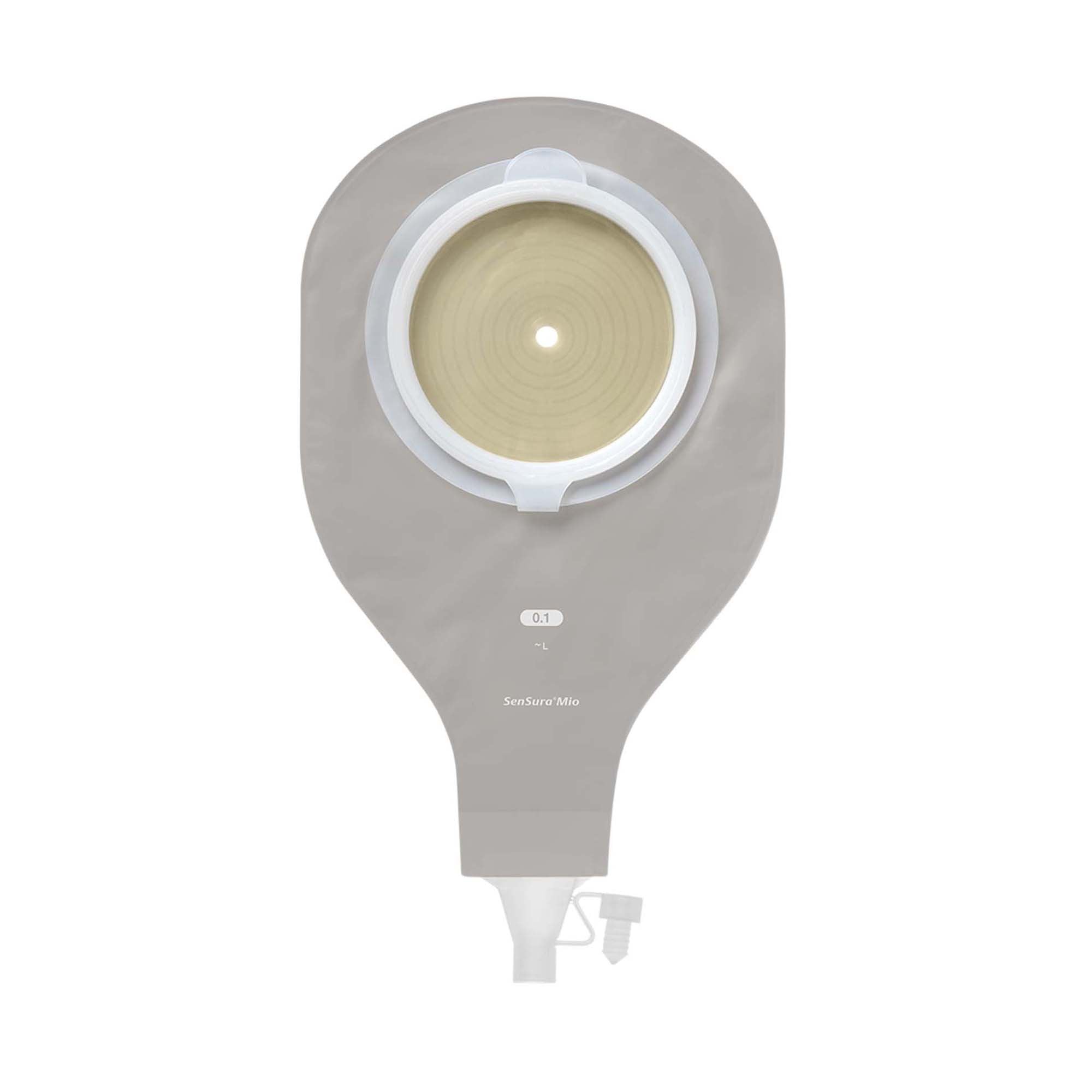 Coloplast SenSura Mio Post-Op 1-Piece Transparent Ostomy Pouch, 10 – 100mm Stomas (5/BX) 
