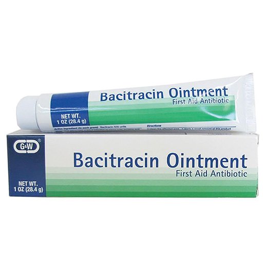G & W Laboratories G & W Bacitracin First Aid Antibiotic, 1-ounce tube 