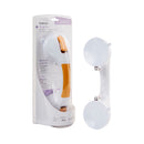 McKesson White / Yellow Plastic Suction-Cup Grab Bar (Case of 3 Items)