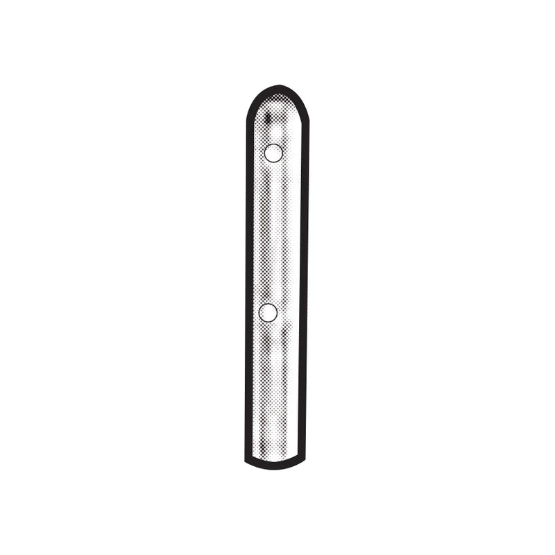 SklarTip Vented Instrument Protectors - 19mm x 2mm, Clear - 96-1422