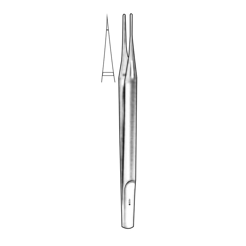 Sklar Suture Tying Forceps with Platform - 98-2082