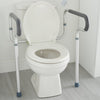 McKesson Toilet Safety Rail, Gray Aluminum (Case of 4)