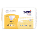 Seni Classic Incontinence Briefs for Men and Women, Moderate Absorbency, Regular (25/PK)