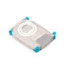 Coloplast SenSura Mio Flex 2-Piece Transparent Ostomy Pouch, Red Match (10/BX) 